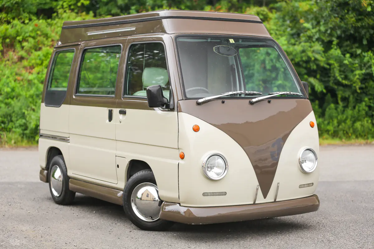 1997 Subaru Sambar Camper, a Kei Van, for sale at Street Legal Mini Trucks in Philadelphia, PA (photo 8 of 20)