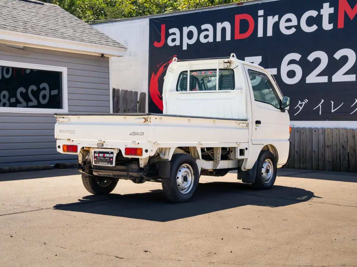 1997 Suzuki Carry 25k Miles, a white Kei Truck, for sale at Japan Direct Motors in Irmo, SC (photo 7 of 13)
