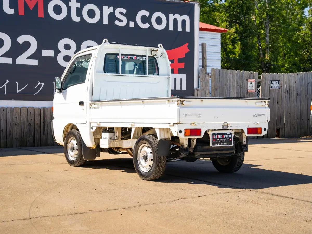 1997 Suzuki Carry 25k Miles, a white Kei Truck, for sale at Japan Direct Motors in Irmo, SC (photo 9 of 13)