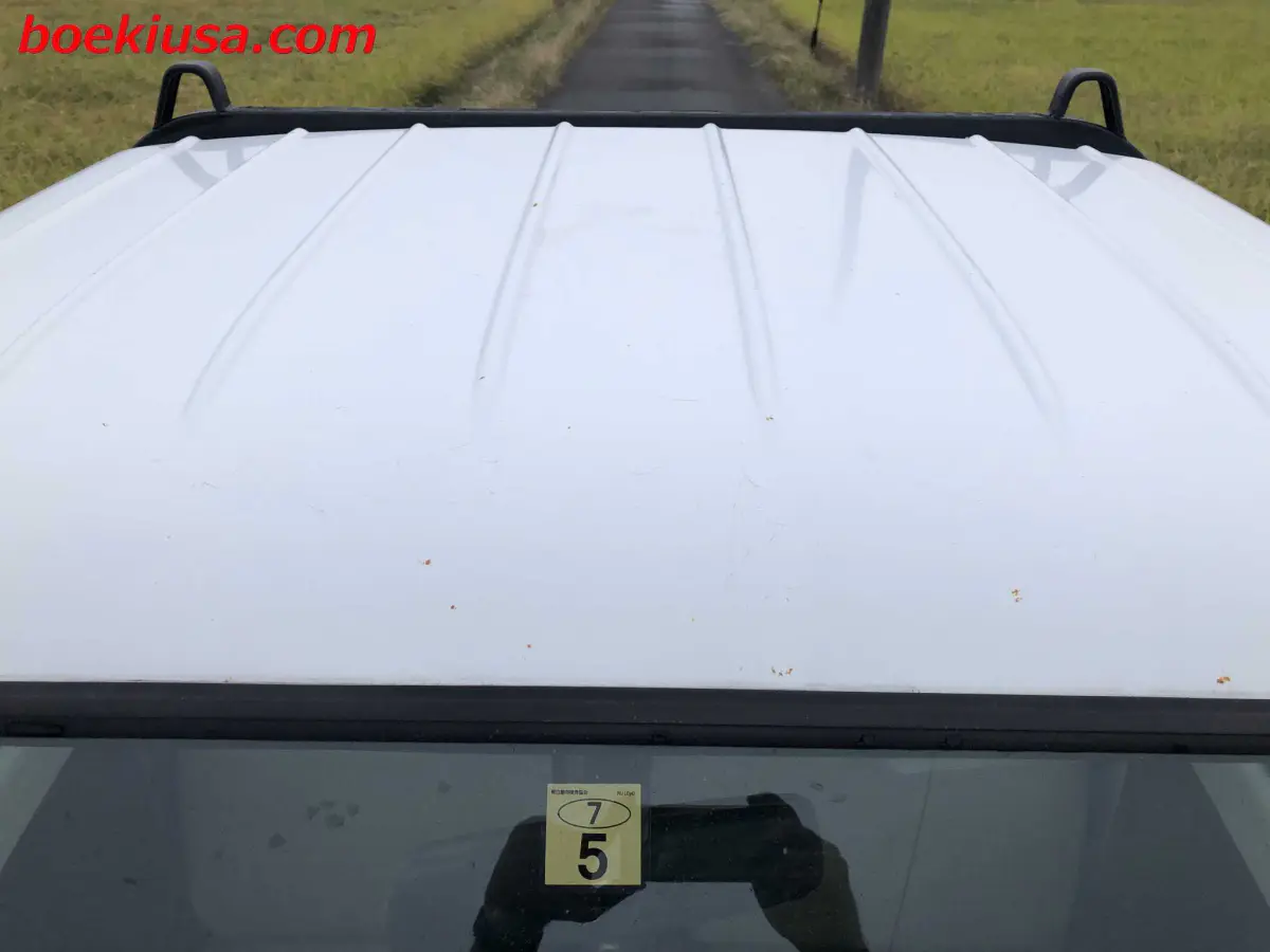 1997 Suzuki Carry 4x4, a white Kei Truck, for sale at Boeki USA in Paterson, NJ (photo 20 of 20)