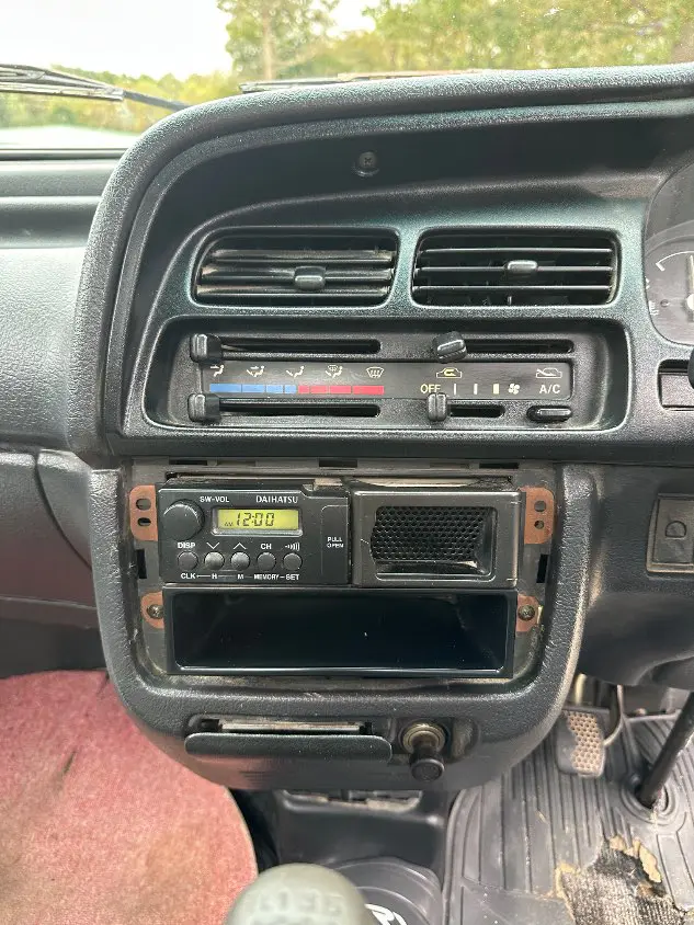 1997 Suzuki Carry Dump 4WD, a white Kei Truck, for sale at Mayberry Mini Trucks in Mount Airy, NC (photo 19 of 20)
