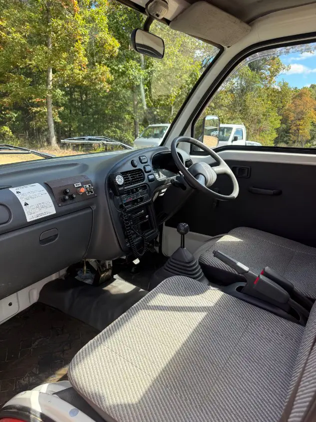 1998 Daihatsu Hijet 4WD, a red Kei Truck, for sale at Mayberry Mini Trucks in Mount Airy, NC (photo 10 of 17)