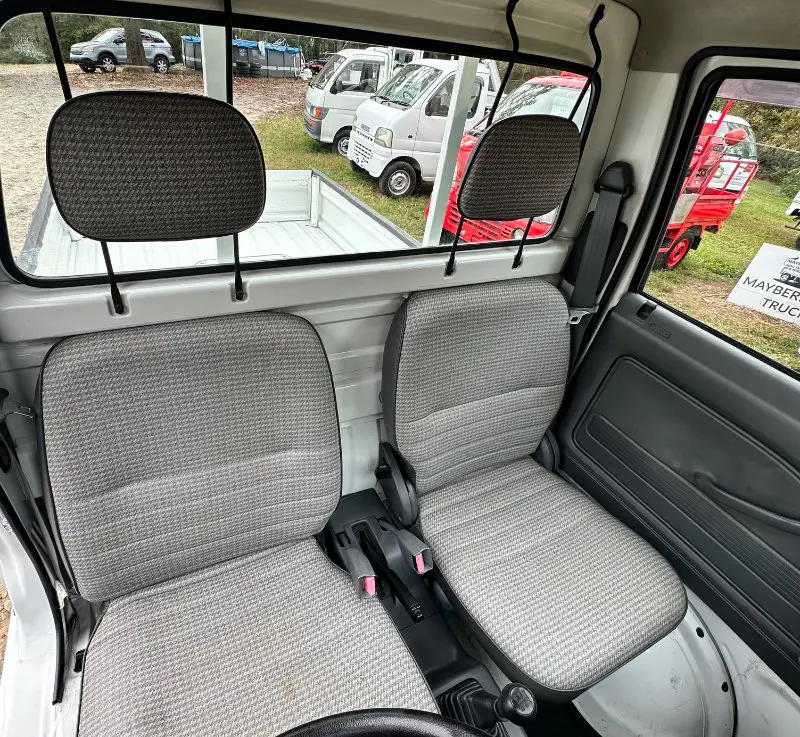 1998 Honda Acty 4WD, a white Kei Truck, for sale at Mayberry Mini Trucks in Mount Airy, NC (photo 10 of 14)