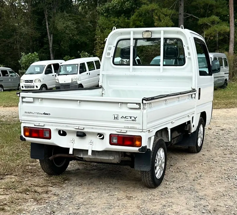1998 Honda Acty 4WD, a white Kei Truck, for sale at Mayberry Mini Trucks in Mount Airy, NC (photo 5 of 14)