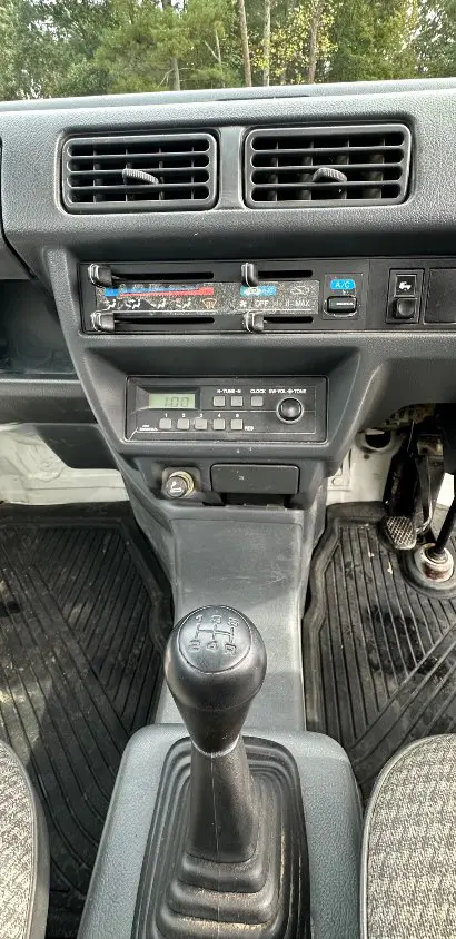 1998 Honda Acty 4WD, a white Kei Truck, for sale at Mayberry Mini Trucks in Mount Airy, NC (photo 12 of 17)