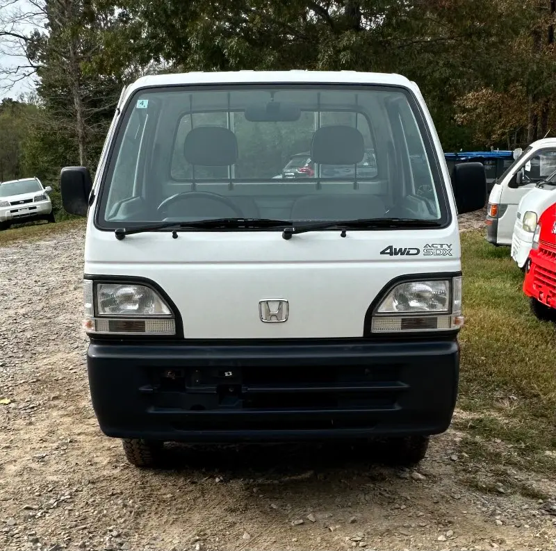1998 Honda Acty 4WD, a white Kei Truck, for sale at Mayberry Mini Trucks in Mount Airy, NC (photo 2 of 17)