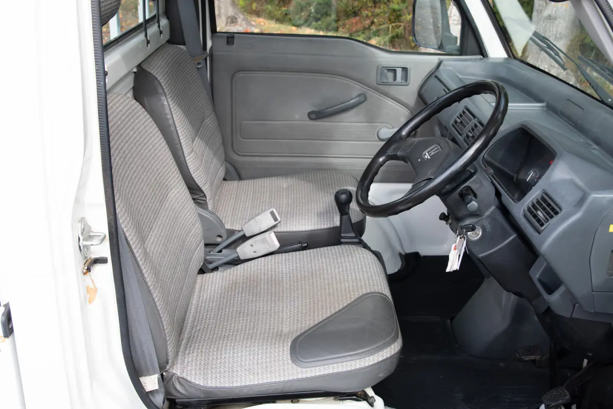 1998 Honda Acty Super Delux Realtime 4WD, a black Kei Truck, for sale at The Import Guys in Ferndale, WA (photo 10 of 14)