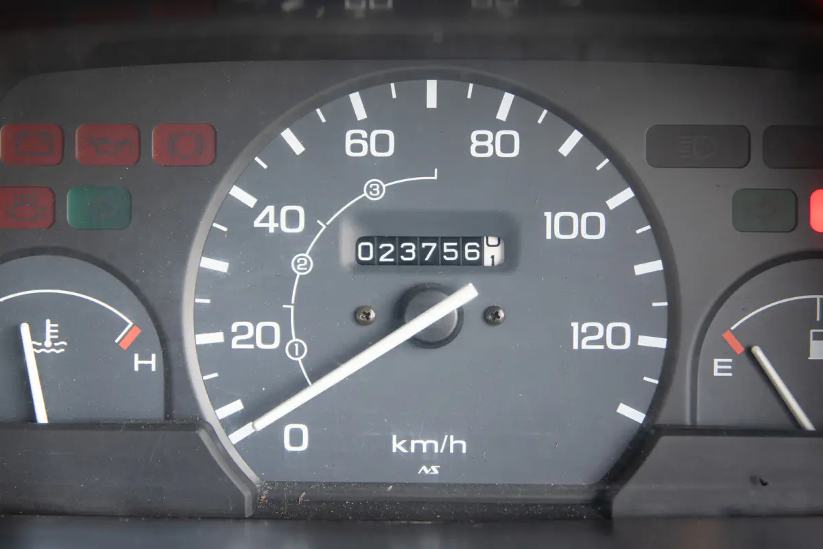 1998 Honda Acty Super Delux Realtime 4WD, a black Kei Truck, for sale at The Import Guys in Ferndale, WA (photo 13 of 14)