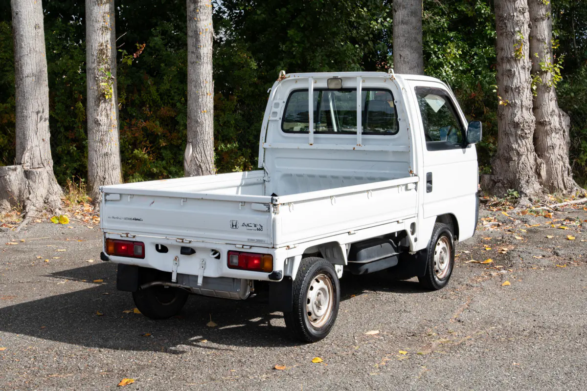 1998 Honda Acty Super Delux Realtime 4WD, a black Kei Truck, for sale at The Import Guys in Ferndale, WA (photo 6 of 14)