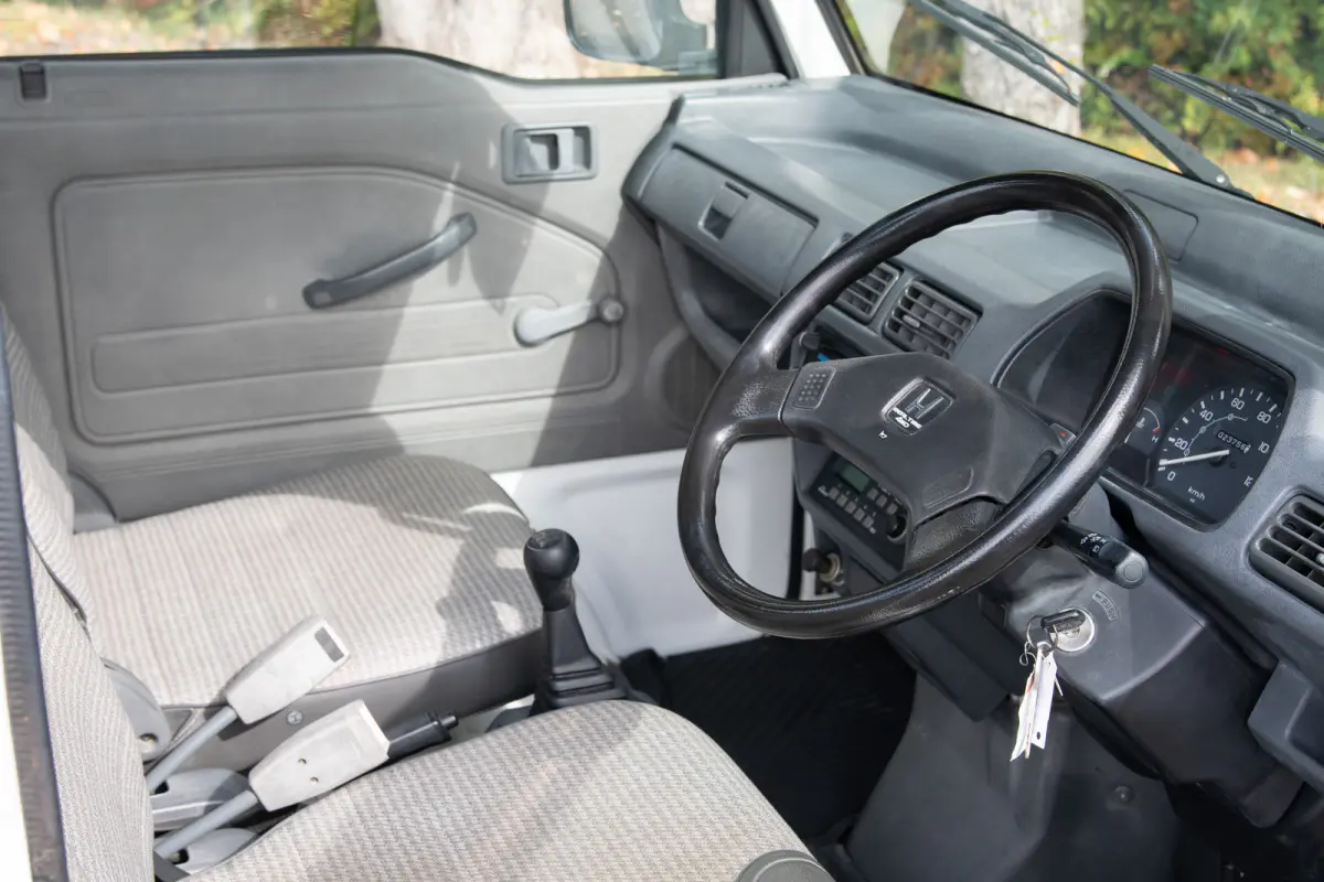 1998 Honda Acty Super Delux Realtime 4WD, a black Kei Truck, for sale at The Import Guys in Ferndale, WA (photo 9 of 14)