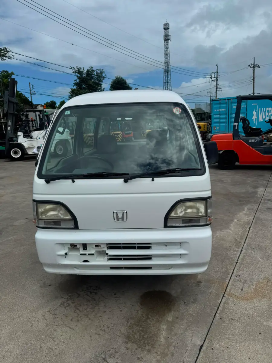 1998 Honda Acty Van 4x2, a white Kei Van, for sale at Skyline Kei Trucks in Houston, TX (photo 2 of 8)
