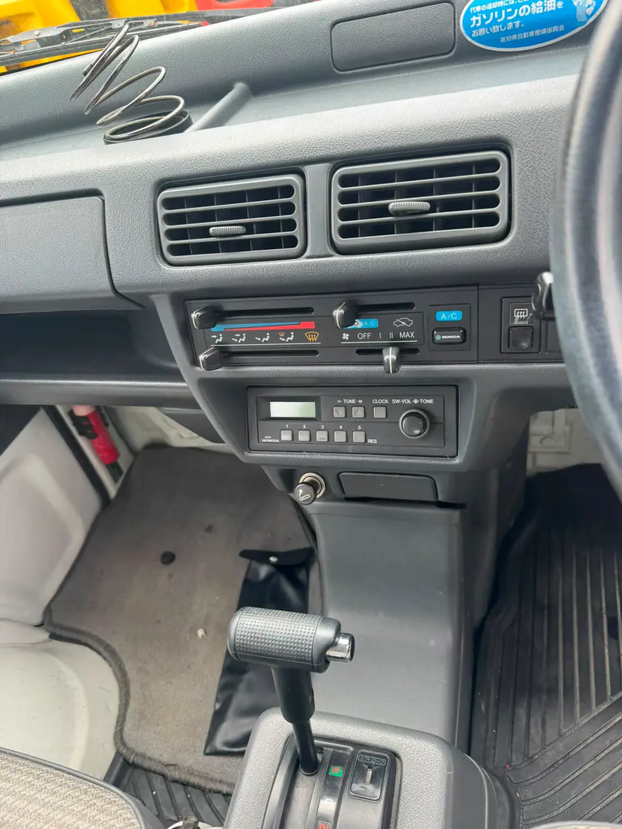 1998 Honda Acty Van 4x2, a white Kei Van, for sale at Skyline Kei Trucks in Houston, TX (photo 7 of 8)