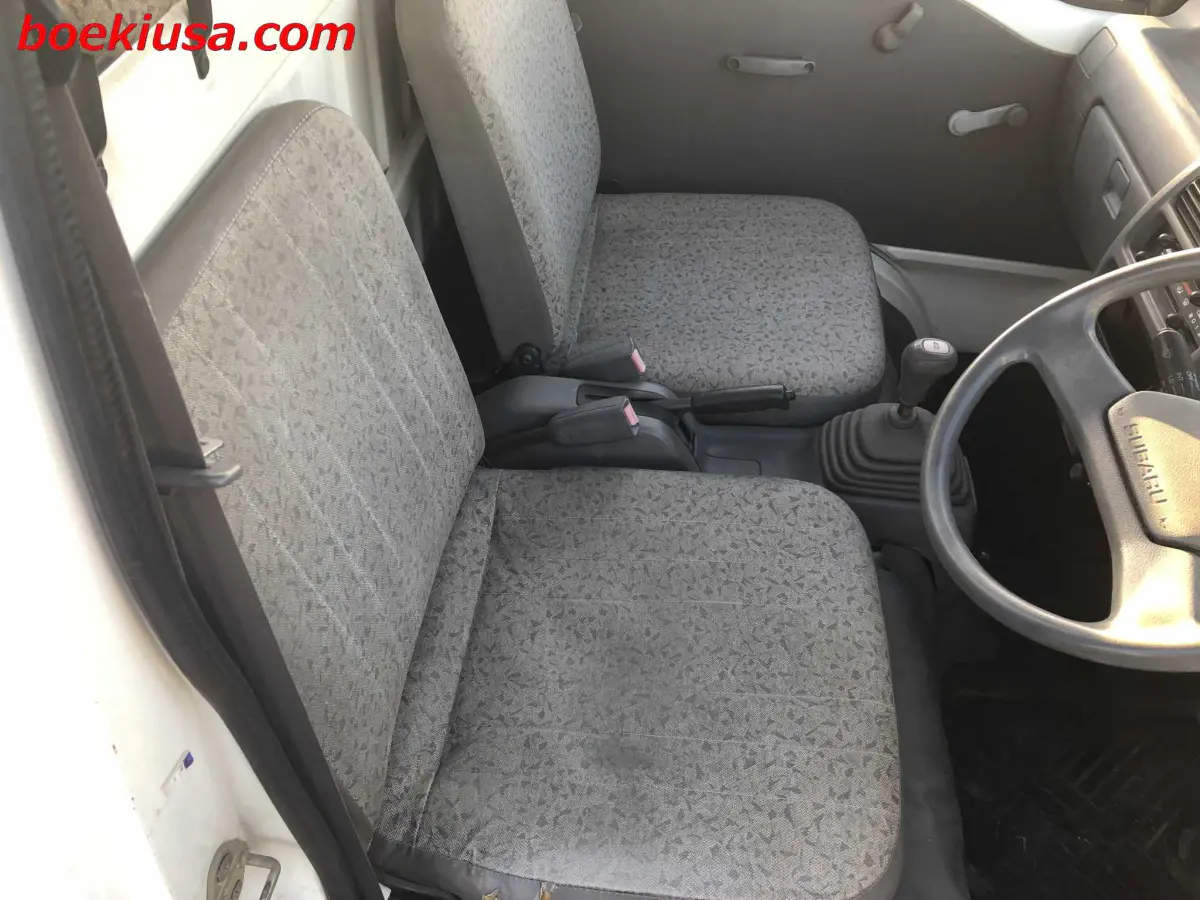 1998 Subaru Sambar 4x4, a white Kei Truck, for sale at Boeki USA in Paterson, NJ (photo 14 of 19)