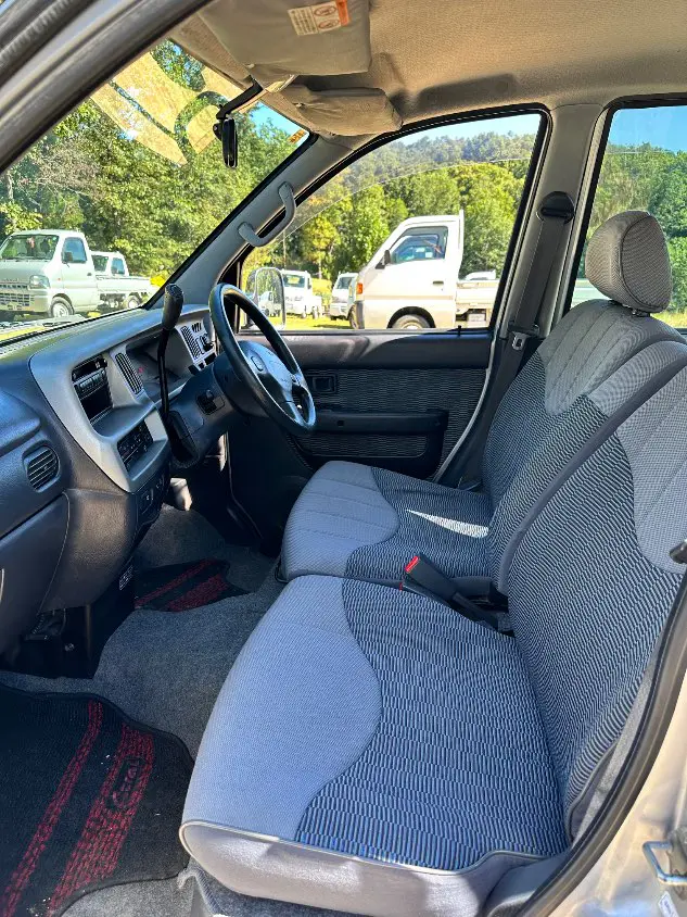 1999 Daihatsu Atrai, a gray Kei Van, for sale at Mayberry Mini Trucks in Mount Airy, NC (photo 16 of 17)