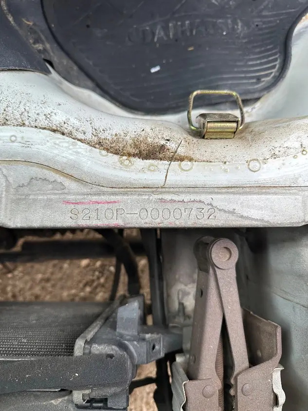 1999 Daihatsu Hijet 4WD, a white Kei Truck, for sale at Mayberry Mini Trucks in Mount Airy, NC (photo 2 of 20)