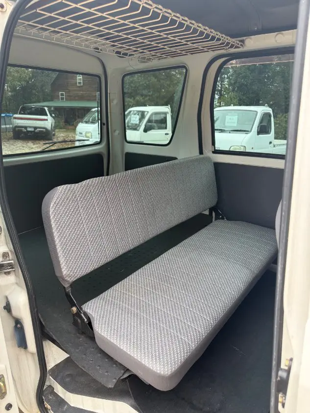 1999 Daihatsu Hijet 4WD, a white Kei Van, for sale at Mayberry Mini Trucks in Mount Airy, NC (photo 11 of 20)