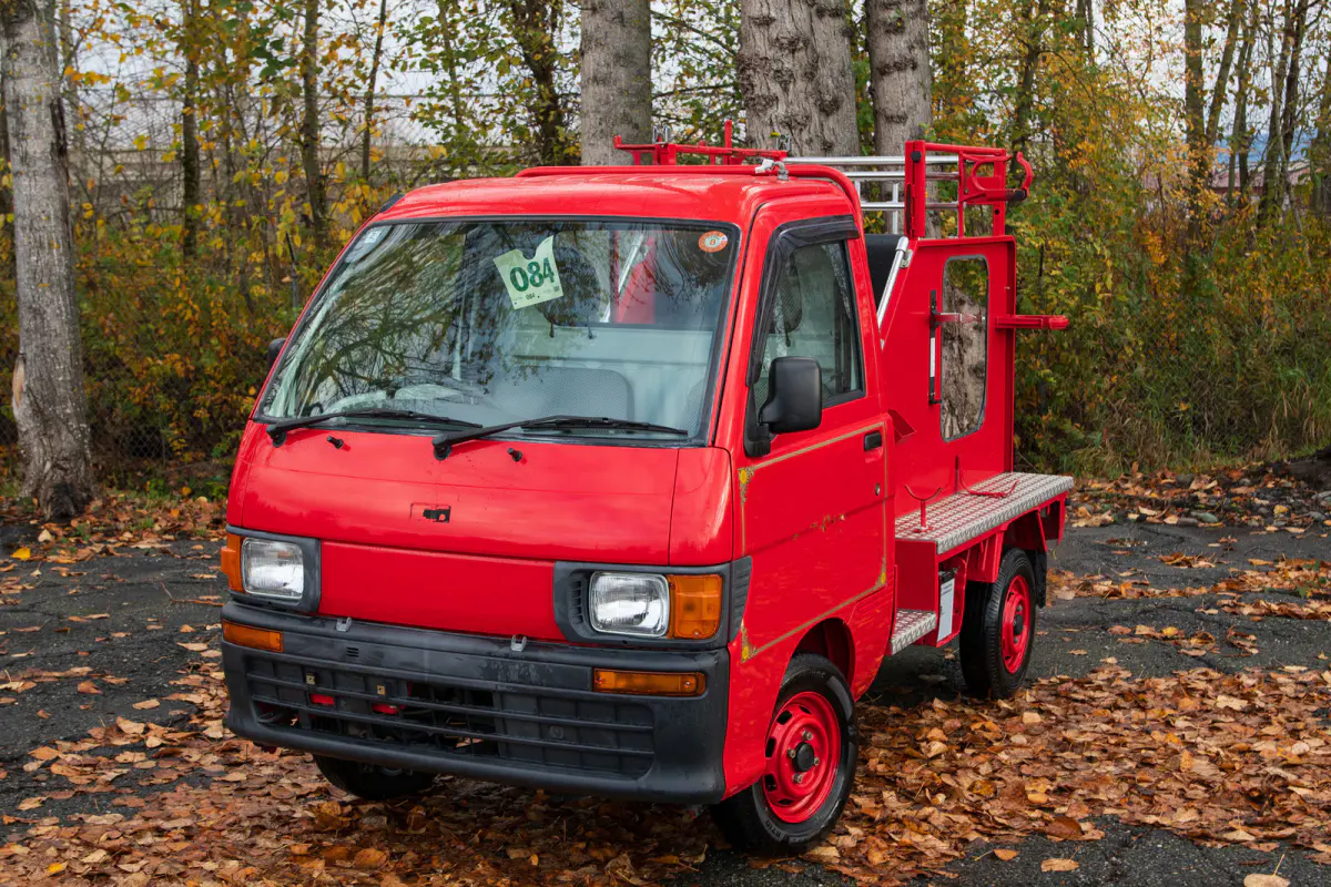 1999 Daihatsu Hijet Fire Truck, a Kei Truck, for sale at The Import Guys in Ferndale, WA (photo 1 of 15)
