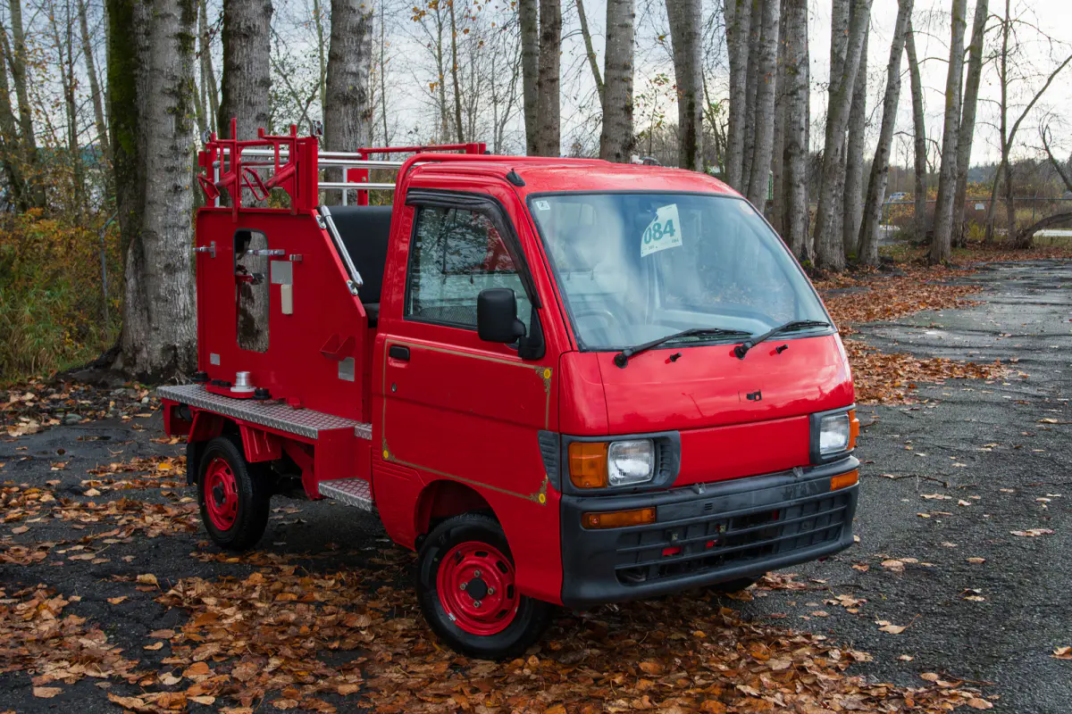 1999 Daihatsu Hijet Fire Truck, a Kei Truck, for sale at The Import Guys in Ferndale, WA (photo 3 of 15)