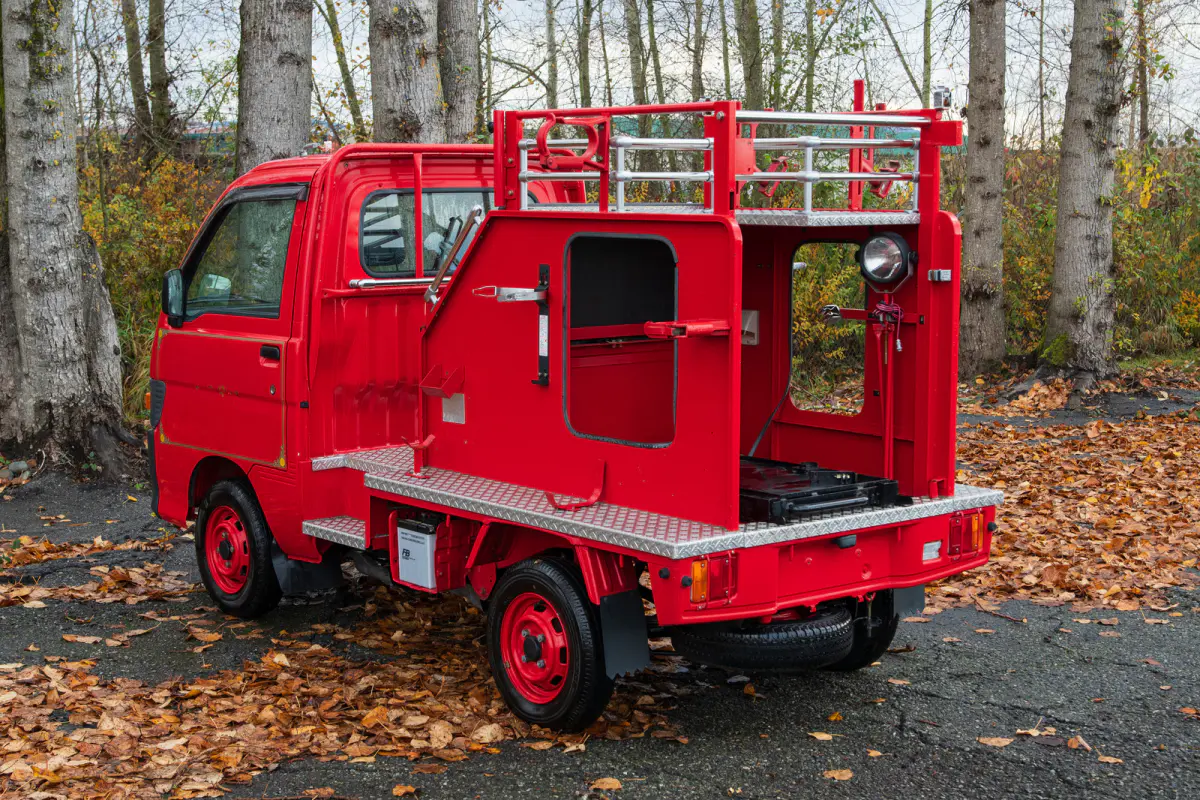 1999 Daihatsu Hijet Fire Truck, a Kei Truck, for sale at The Import Guys in Ferndale, WA (photo 4 of 15)
