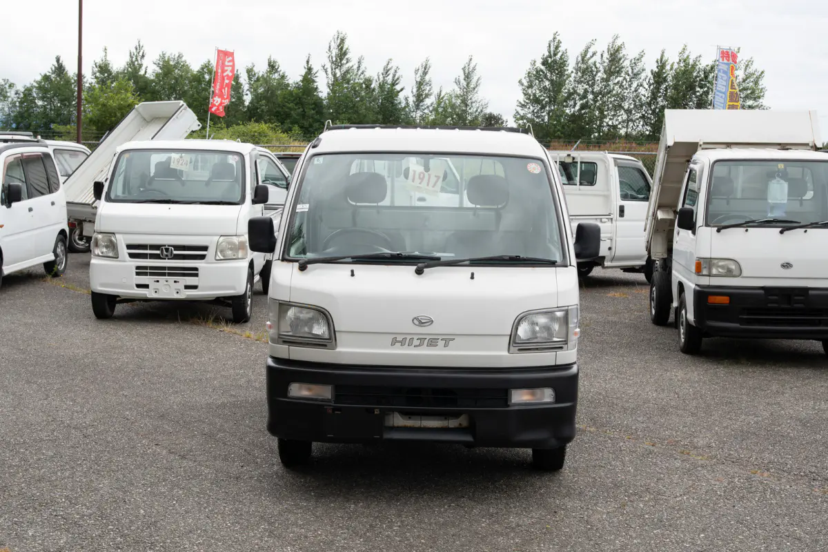 1999 Daihatsu Hijet, a gray Kei Truck, for sale at The Import Guys in Ferndale, WA (photo 2 of 14)
