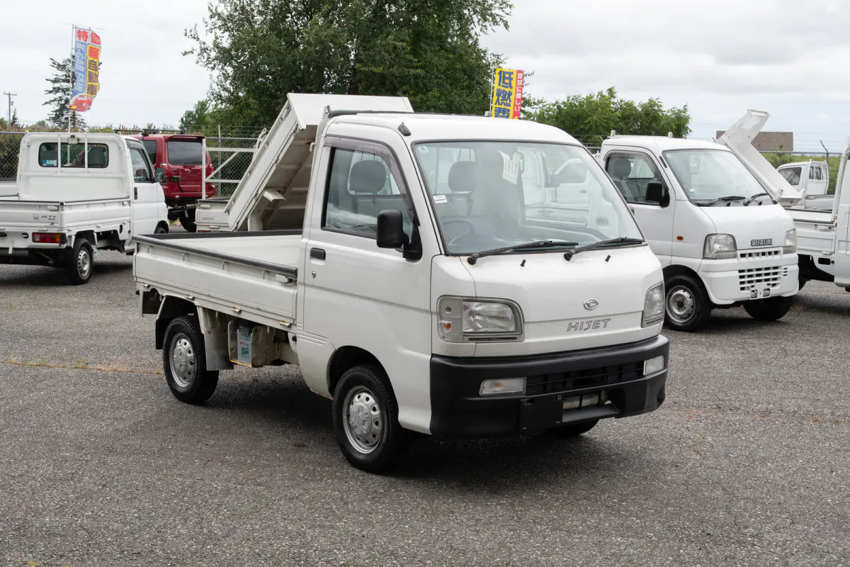 1999 Daihatsu Hijet, a gray Kei Truck, for sale at The Import Guys in Ferndale, WA (photo 3 of 14)