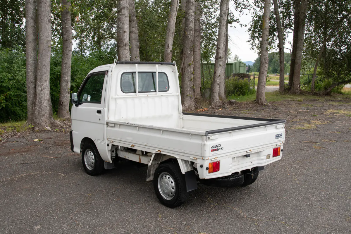 1999 Daihatsu Hijet, a gray Kei Truck, for sale at The Import Guys in Ferndale, WA (photo 5 of 14)