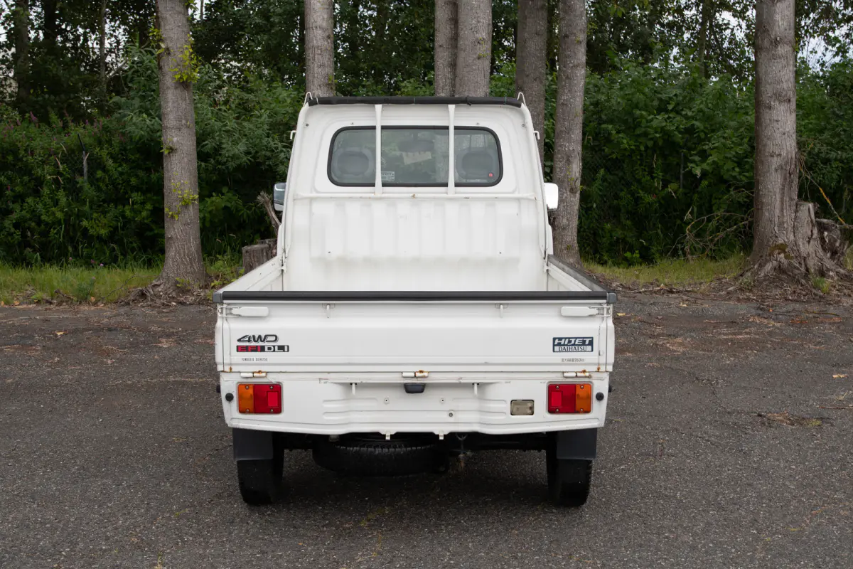 1999 Daihatsu Hijet, a gray Kei Truck, for sale at The Import Guys in Ferndale, WA (photo 6 of 14)