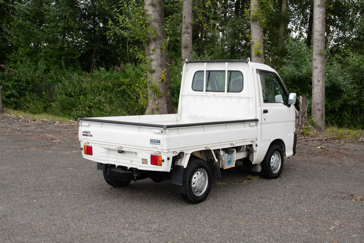 1999 Daihatsu Hijet, a gray Kei Truck, for sale at The Import Guys in Ferndale, WA (photo 7 of 14)
