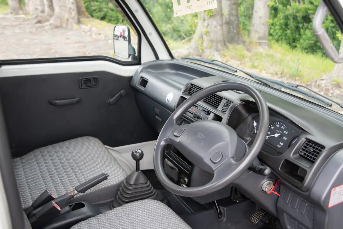 1999 Daihatsu Hijet, a gray Kei Truck, for sale at The Import Guys in Ferndale, WA (photo 8 of 14)