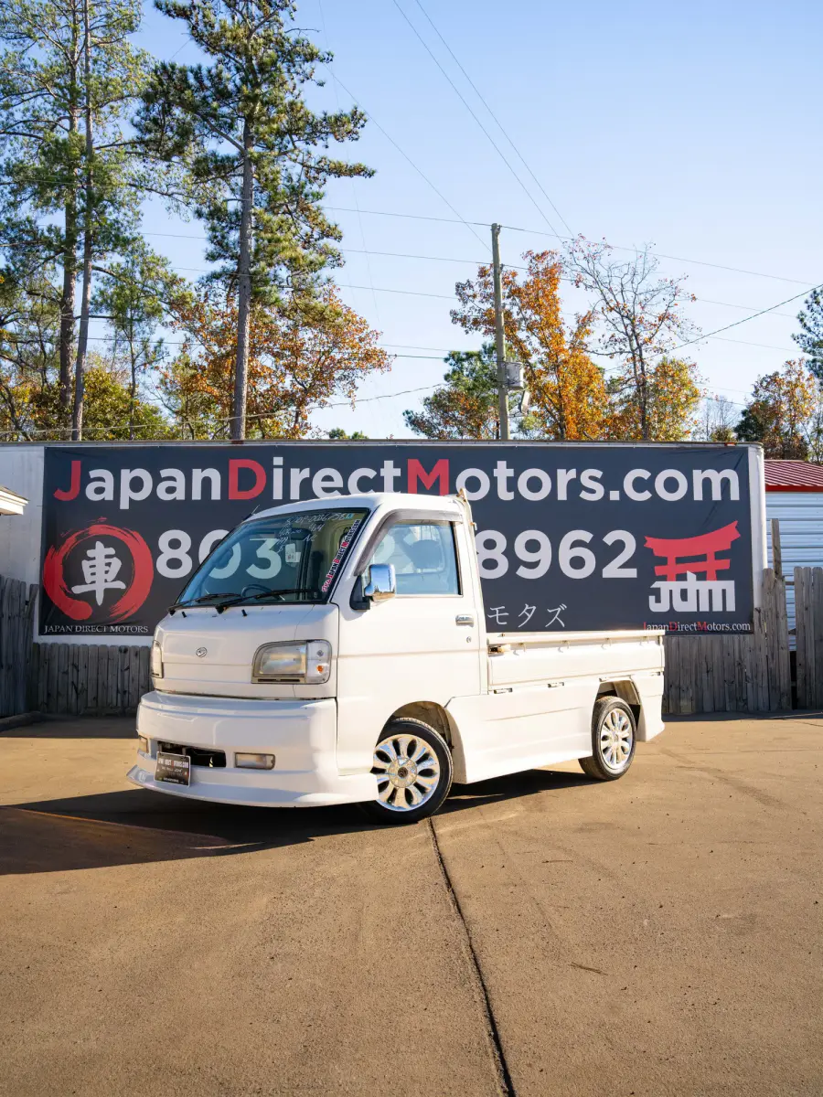 1999 Daihatsu Hijet, a white Kei Truck, for sale at Japan Direct Motors in Irmo, SC (photo 1 of 18)
