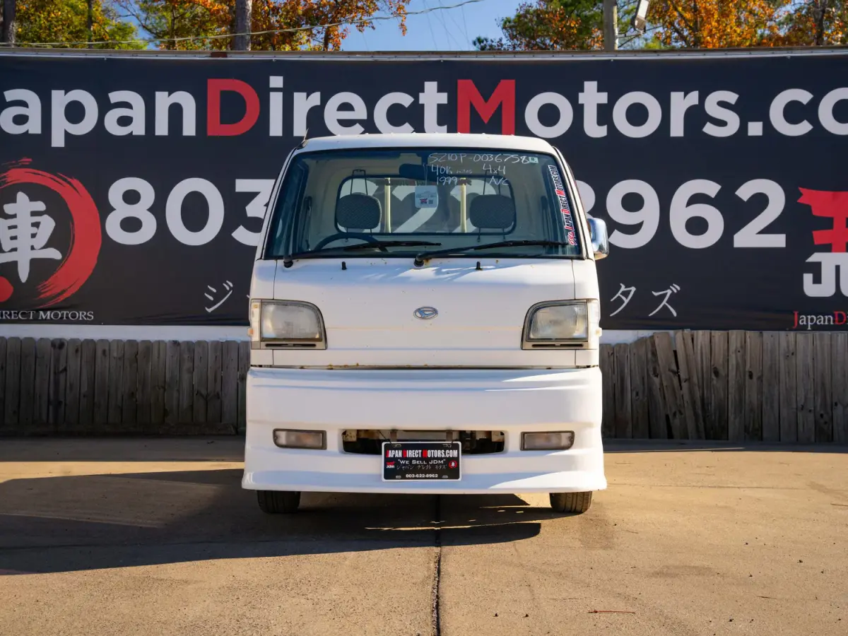 1999 Daihatsu Hijet, a white Kei Truck, for sale at Japan Direct Motors in Irmo, SC (photo 4 of 18)