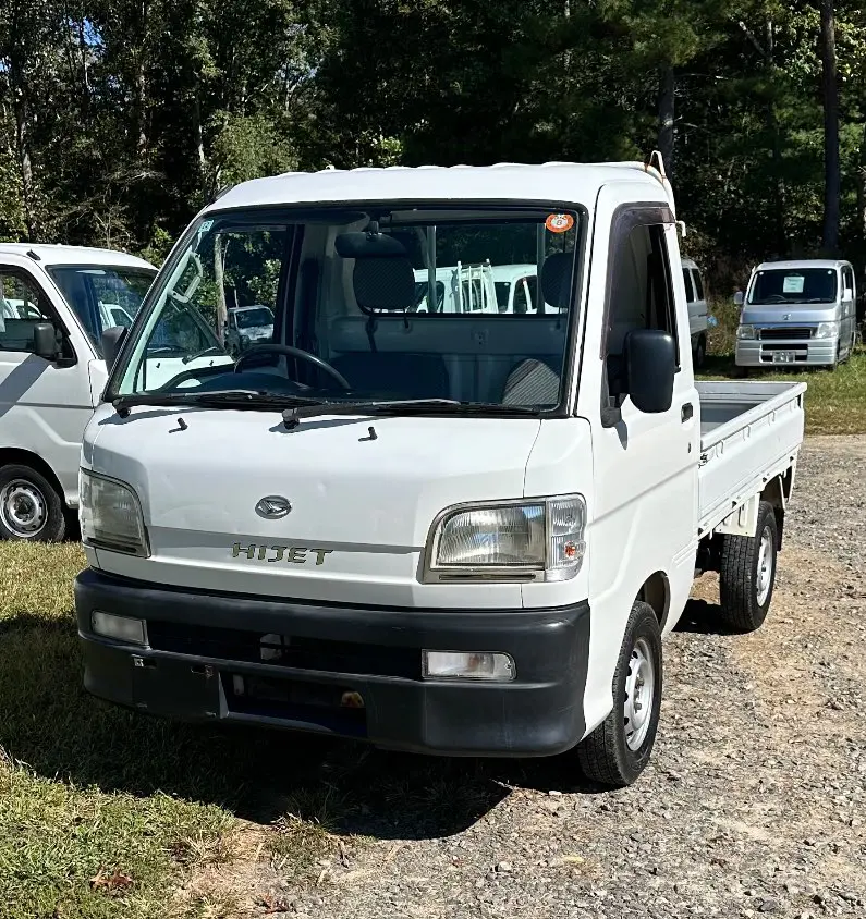 1999 Daihatsu Hijet, a white Kei Truck, for sale at Mayberry Mini Trucks in Mount Airy, NC (photo 1 of 18)
