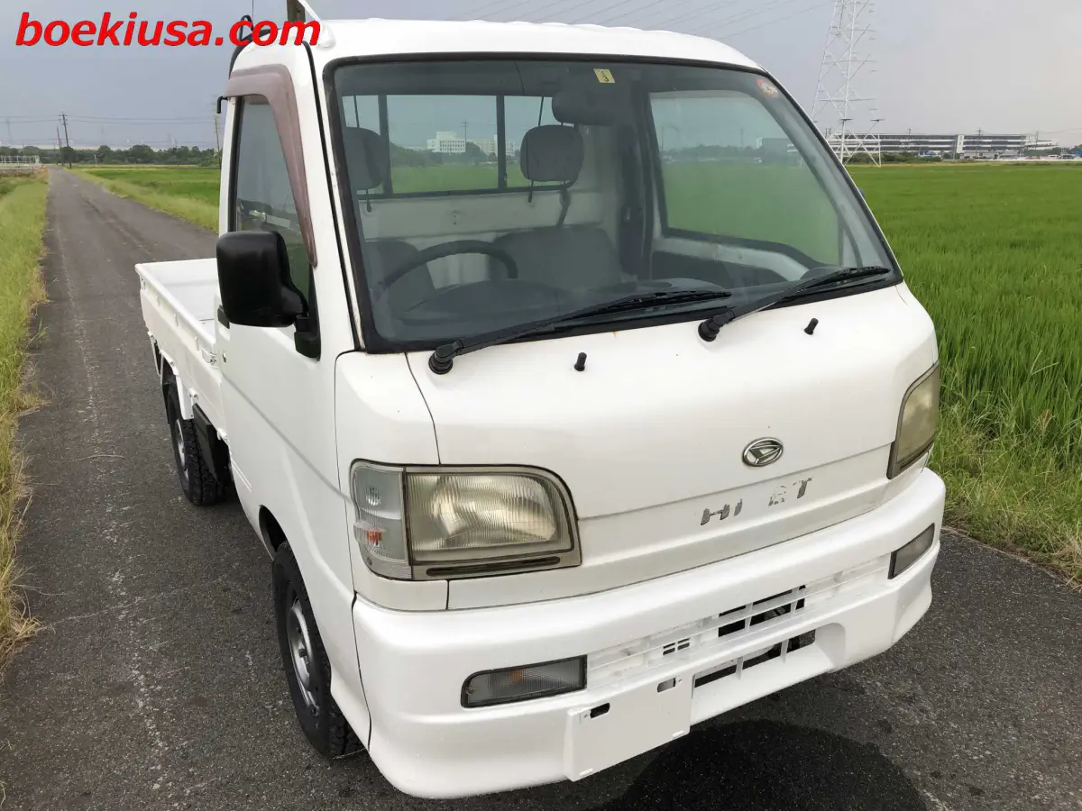 1999 Daihatsu Hijet, a white Kei Truck, for sale at Boeki USA in Paterson, NJ (photo 1 of 20)