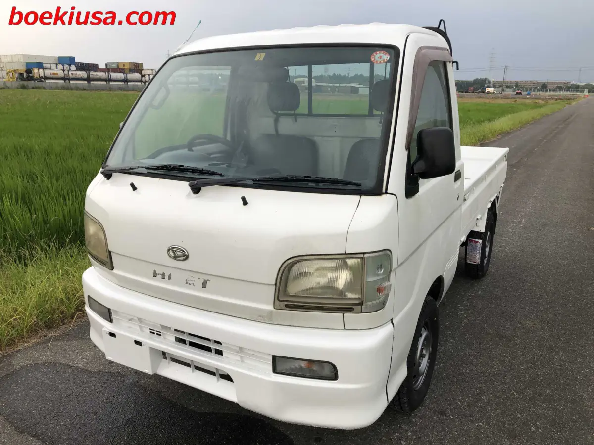 1999 Daihatsu Hijet, a white Kei Truck, for sale at Boeki USA in Paterson, NJ (photo 2 of 20)