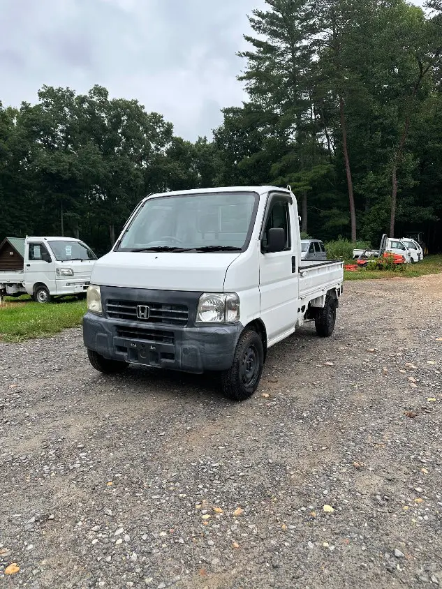 1999 Honda Acty 4WD, a white Kei Truck, for sale at Mayberry Mini Trucks in Mount Airy, NC (photo 1 of 20)