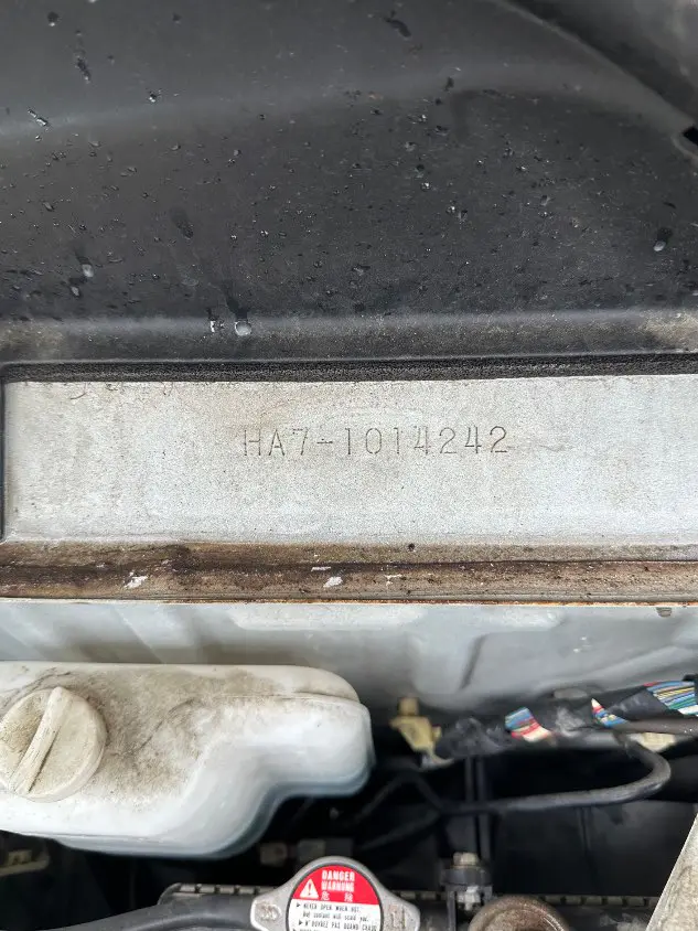 1999 Honda Acty 4WD, a white Kei Truck, for sale at Mayberry Mini Trucks in Mount Airy, NC (photo 2 of 20)