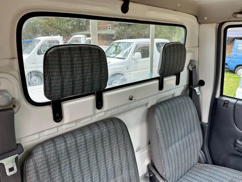 1999 Honda Acty 4WD, a white Kei Truck, for sale at Mayberry Mini Trucks in Mount Airy, NC (photo 11 of 15)