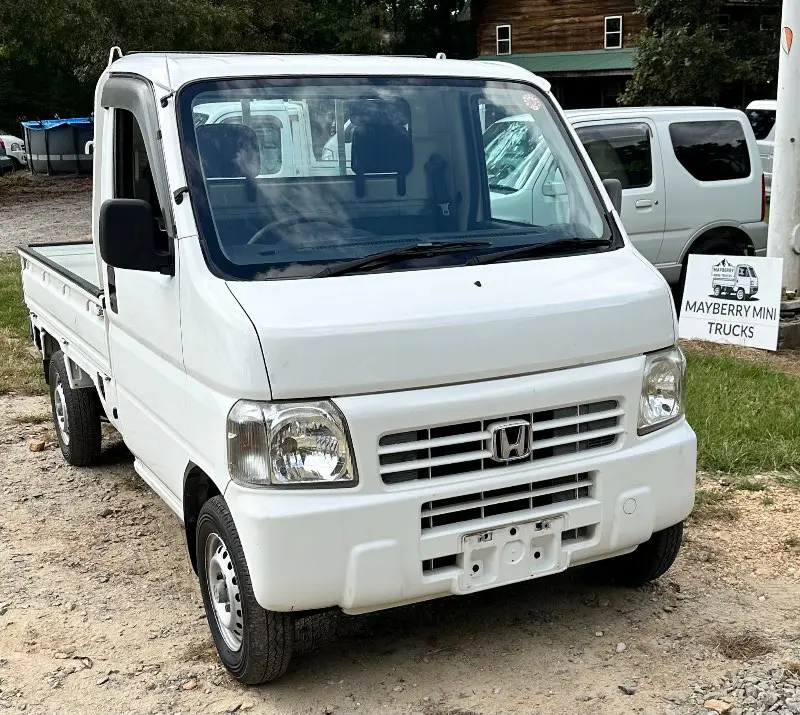 1999 Honda Acty 4WD, a white Kei Truck, for sale at Mayberry Mini Trucks in Mount Airy, NC (photo 3 of 15)