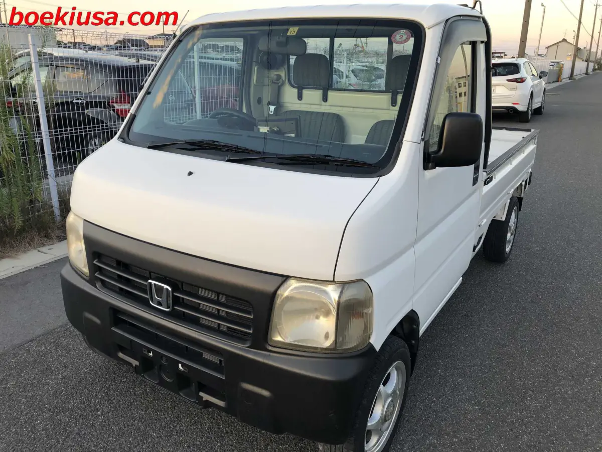 1999 Honda Acty 4x4, a white Kei Truck, for sale at Boeki USA in Paterson, NJ (photo 2 of 20)