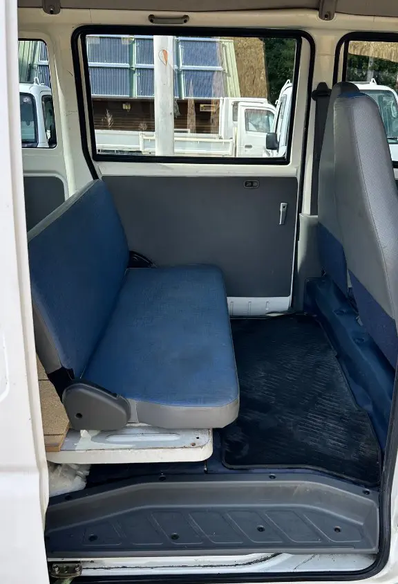 1999 Mitsubishi Minicab Van, a white Kei Van, for sale at Mayberry Mini Trucks in Mount Airy, NC (photo 6 of 12)