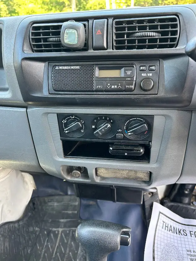 1999 Mitsubishi Minicab Van, a white Kei Van, for sale at Mayberry Mini Trucks in Mount Airy, NC (photo 8 of 12)