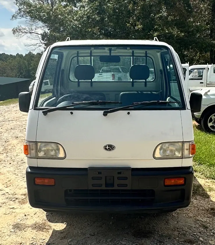 1999 Subaru Sambar 4WD, a white Kei Truck, for sale at Mayberry Mini Trucks in Mount Airy, NC (photo 2 of 15)
