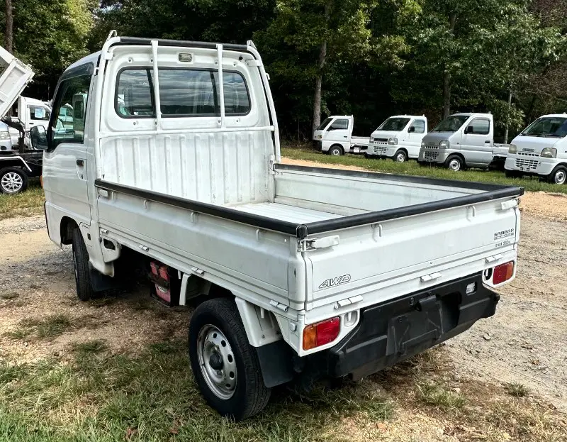 1999 Subaru Sambar 4WD, a white Kei Truck, for sale at Mayberry Mini Trucks in Mount Airy, NC (photo 7 of 15)