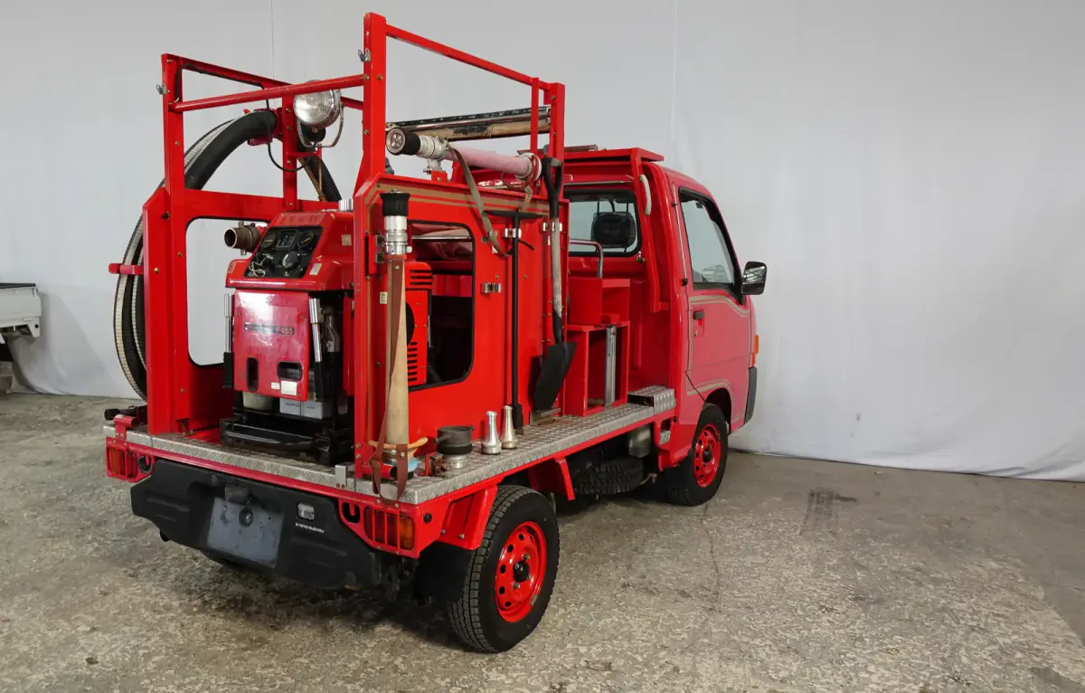 1999 Subaru Sambar Kei Fire Truck, a Kei Truck, for sale at JDM Drive in San Antonio, TX (photo 11 of 23)