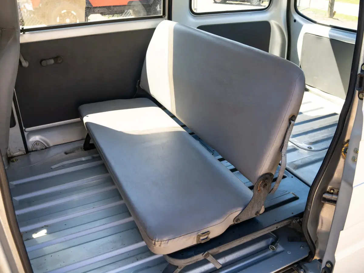 1999 Subaru Sambar Van, a silver Kei Van, for sale at Japan Direct Motors in Irmo, SC (photo 13 of 16)