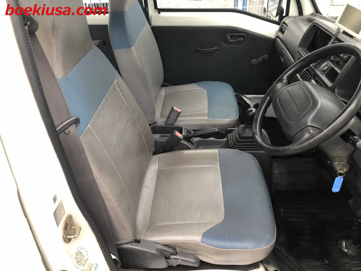 1999 Subaru Sambar Van, a white Kei Van, for sale at Boeki USA in Paterson, NJ (photo 15 of 20)