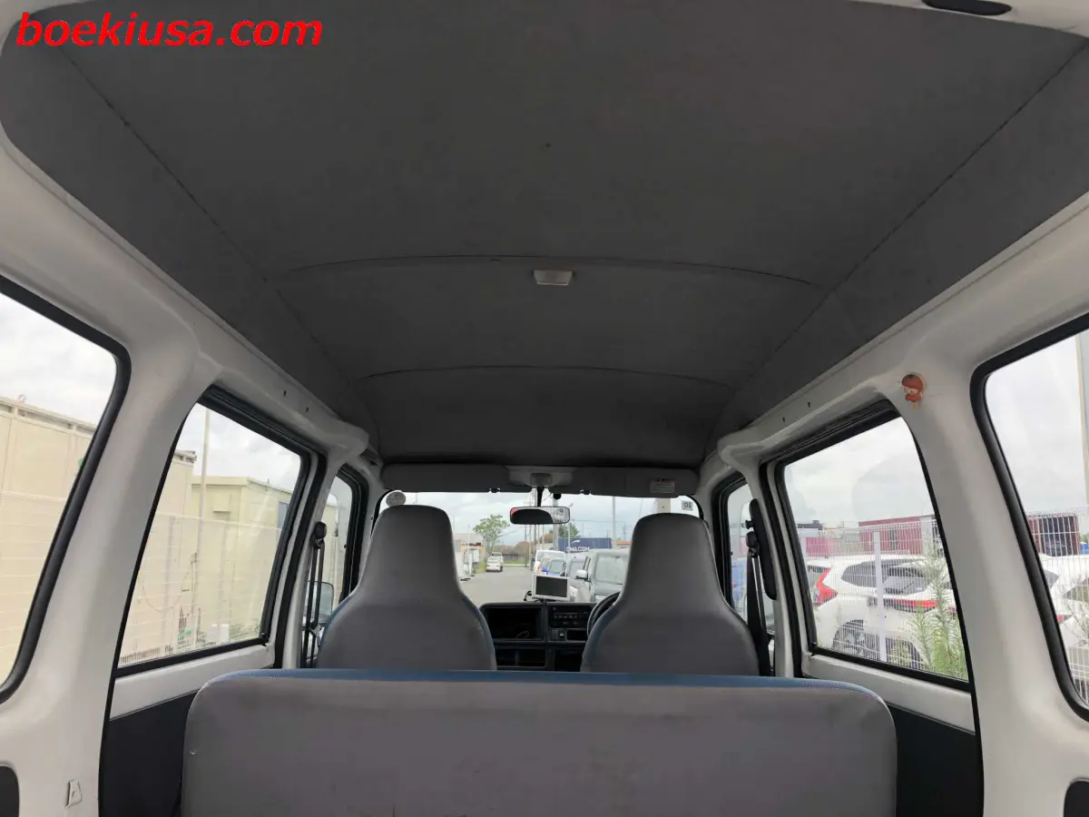 1999 Subaru Sambar Van, a white Kei Van, for sale at Boeki USA in Paterson, NJ (photo 7 of 20)