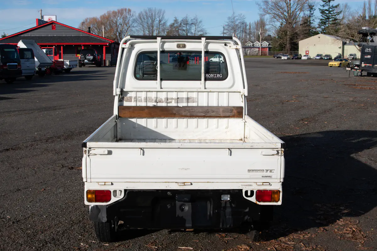 1999 Subaru Sambar TC Limited, a black Kei Truck, for sale at The Import Guys in Ferndale, WA (photo 6 of 11)