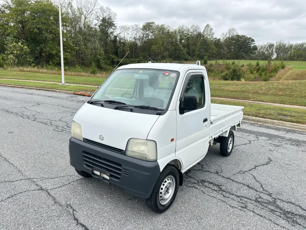 1999 Suzuki Carry 4WD, a Kei Truck, for sale at Tokyo Motors DC in Boyds, MD (photo 1 of 15)