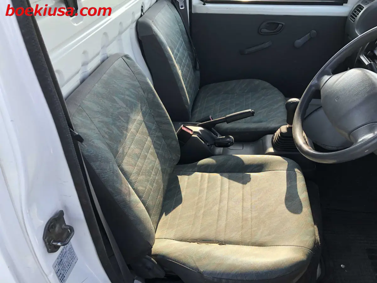 1999 Suzuki Carry 4x4, a white Kei Truck, for sale at Boeki USA in Paterson, NJ (photo 14 of 20)